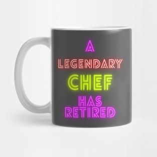 A legendary Chef has retired Mug